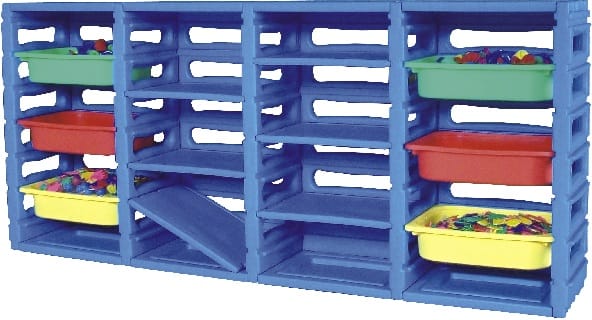 Plastic toys organizer storage box shelf with drawers size ; 203x32x83cm