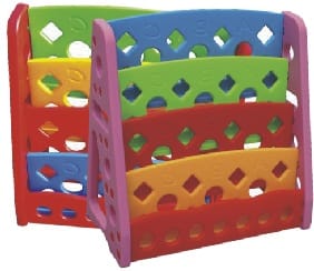 Plastic book shelf for kids  size ;   80x30x100cm