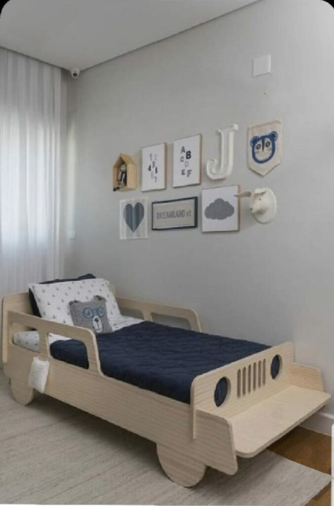 Car bed with seat