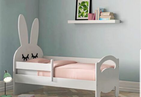 Cute Bunny Kids Bed