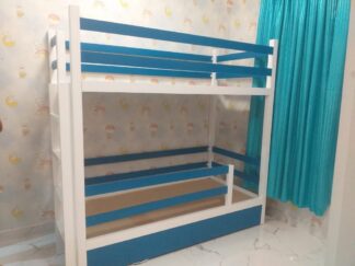 Bunk bed with climbing ladder, 2 colours