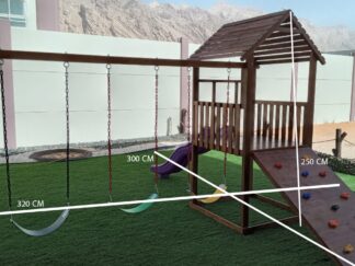 4-in-1 Wooden Playhouse Set