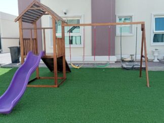 4-in-1 Wooden Playhouse Set