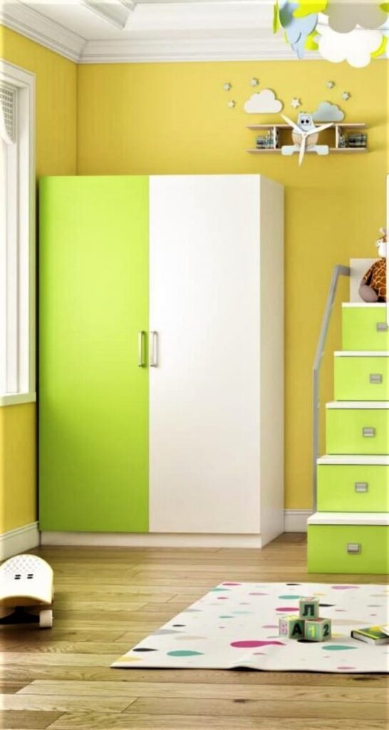 Two-Tone Kids' Wardrobe