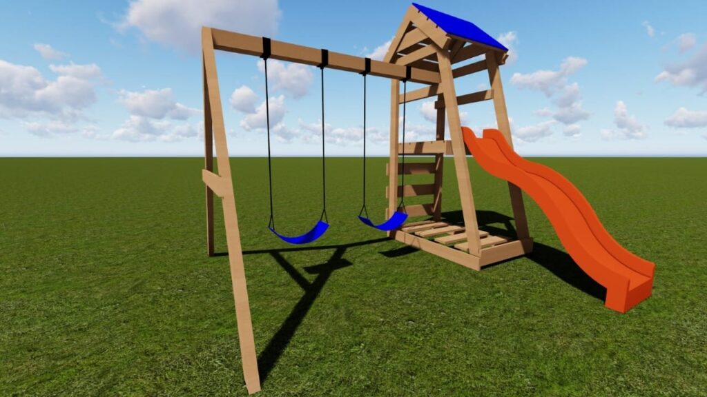 Wooden Fun Playset