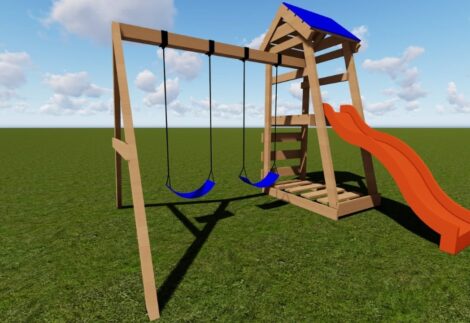 Wooden Fun Playset