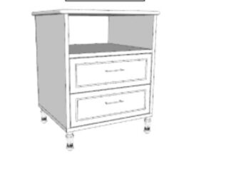 Wooden Nightstand