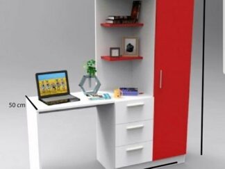 Study Desk with Wardrobe & Shelves