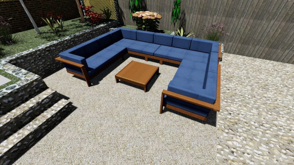 Outdoor U-Lounge