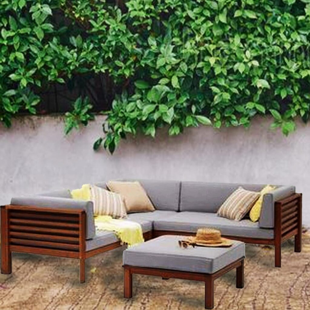 Corner Garden Sofa