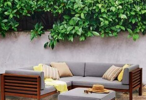 Corner Garden Sofa