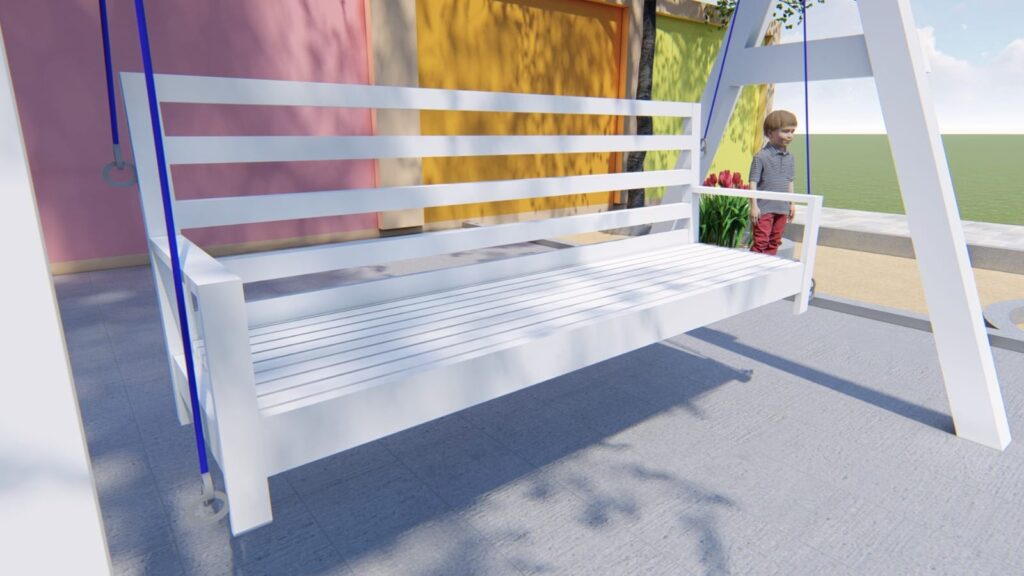 Wooden Relaxation Swing