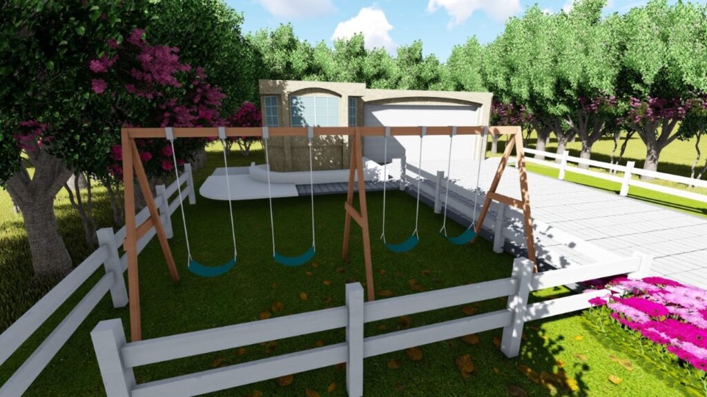 Fun 4 Swing Set