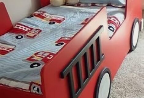 Fire Truck Kids Bed 🚒