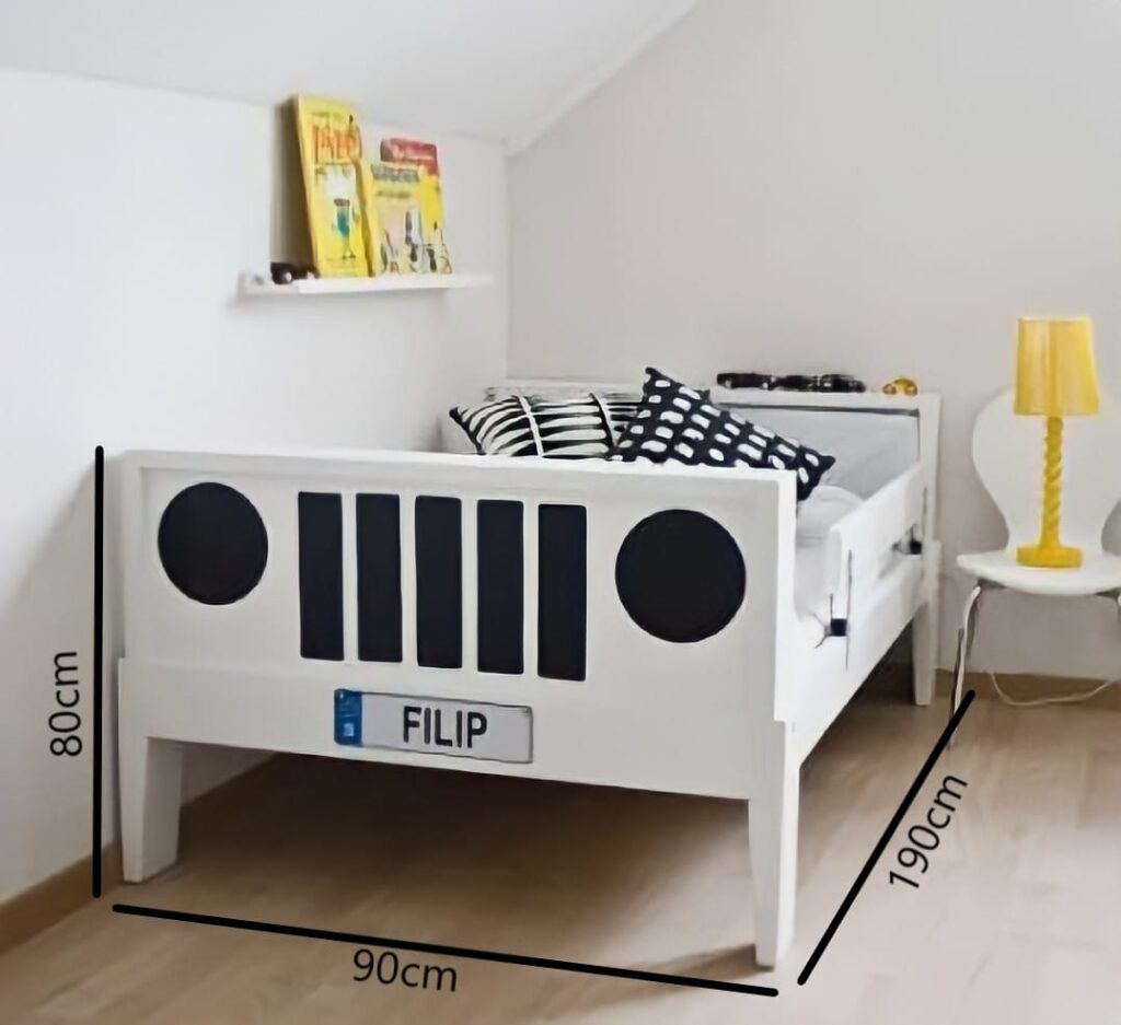 Simple Kids' Car Bed