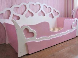 Royal Crown-Shaped Kids Bed
