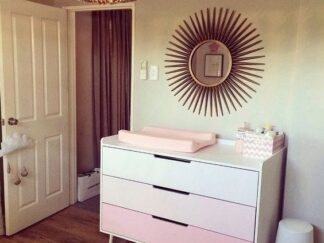Elegant Pink Gradient Kids' Commode