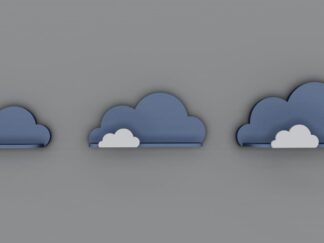 Cloud Wall Shelves Set