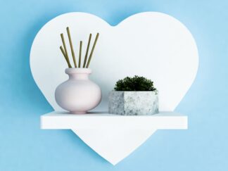 Heart Wall Shelf