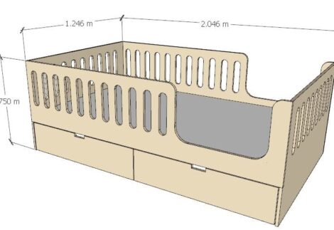 FLOOR BED