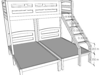 TRIPLE BED