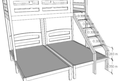 TRIPLE BED