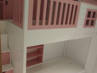 special design bed, with built-in wardrobe