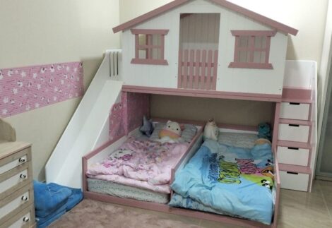 TRIPLE house BED