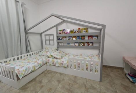 L SHAPE BED (2 colours)