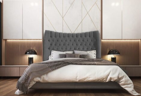 UPHOLSTERED BED