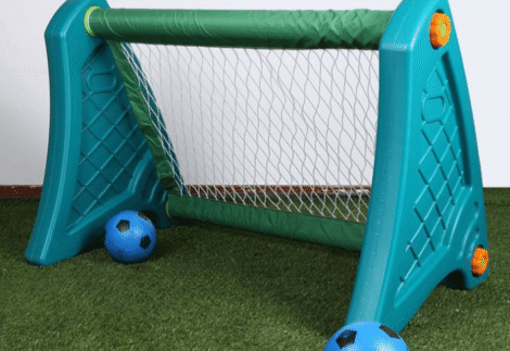 Kids Mini Soccer Goal – Plastic Football Stand for Indoor Sports – Size: 120×68×78 cm