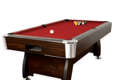SCOREX Luxury Billiard Table 8Feet, 9Feet  RED, GREEN, BLUE