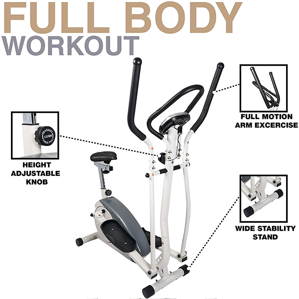 2IN 1 Elliptical Trainer And Bike - Image 3