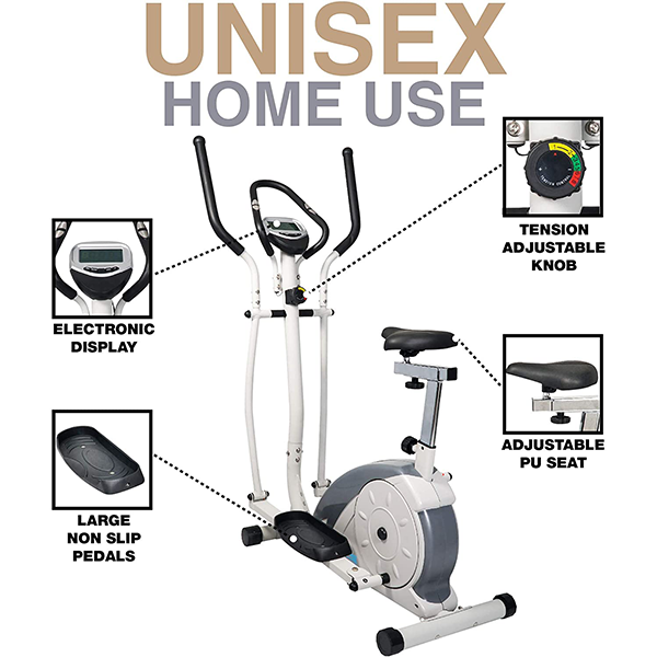 2IN 1 Elliptical Trainer And Bike - Image 5