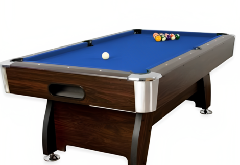 ICORE Billiard Table 7Feet Blue - Wooden Design