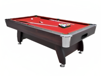 ICORE Billiard Table 7,8,9 Feet Red, Blue, Green - Wooden Design
