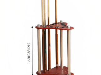 ICORE Wooden Curved Cue Rack -12Cues