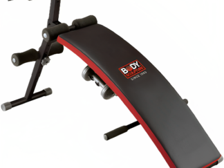 Body Sculpture Sit Up Bench with Latex Cords