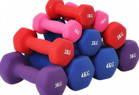 APEX Vinyl Dipped Dumbbells 3, 4, 6, 8, 9,10KGx2