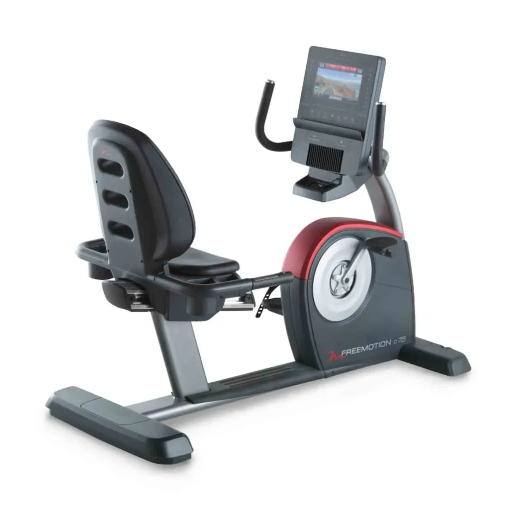 FreeMotion C7.5 Recumbent Bike with iFit Live