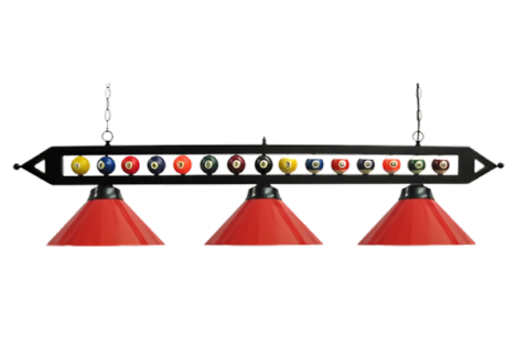 TA Sport Lamp Light Bar-Set with 3 Red, Green Shades-