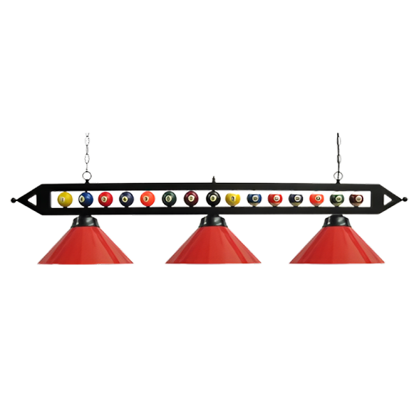TA Sport Lamp Light Bar-Set with 3 Red, Green Shades-