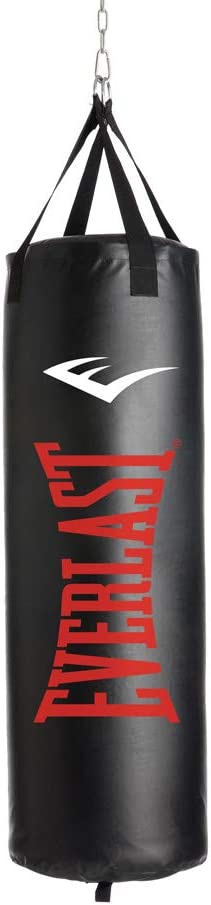 POLYCANVAS HEAVY BAG 100LBS BLK/RED