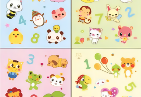 Colorful flooring matts 
1.2 cm thick 
60X60 cm
One set 4 PCS Cute Cartoons
