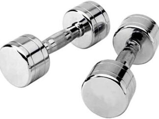 APEX Premium Chrome Dumbbells 6, 8, 9Kg X2