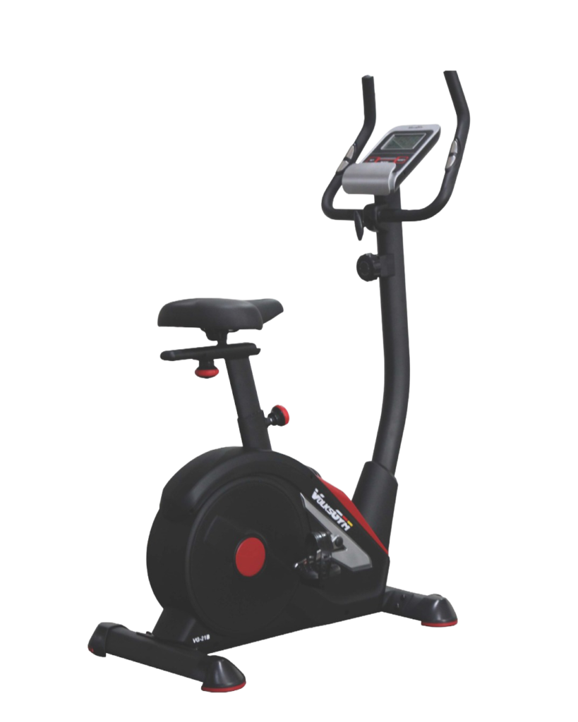 VG Magnetic Upright Bike – 15 Resistance Levels, 5 kg Flywheel