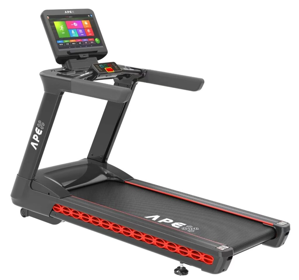 APEX Commercial Treadmill Wi-Fi screen