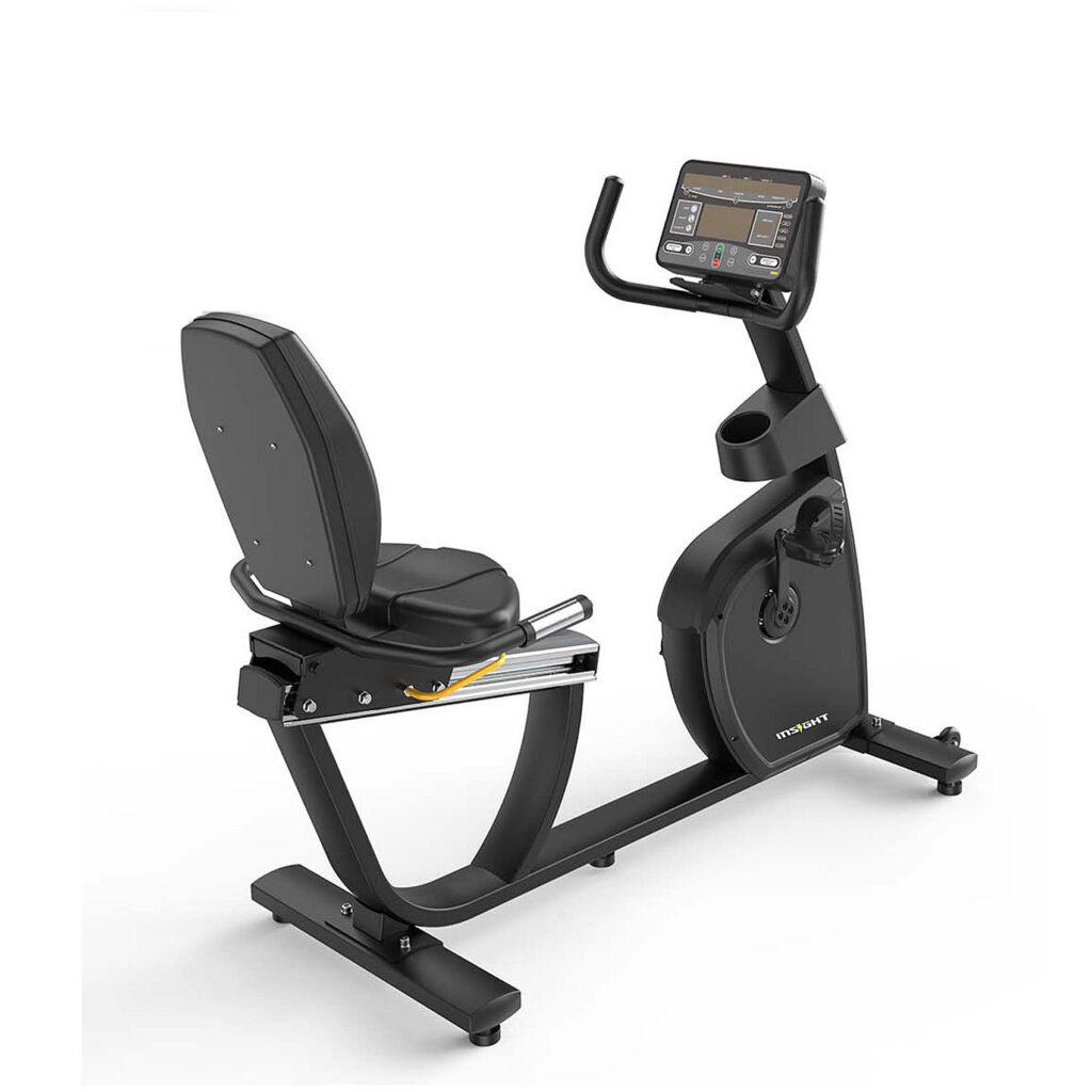 Insight Fitness Self-Powered Recumbent Bike – 350 W Maximum Brake Power