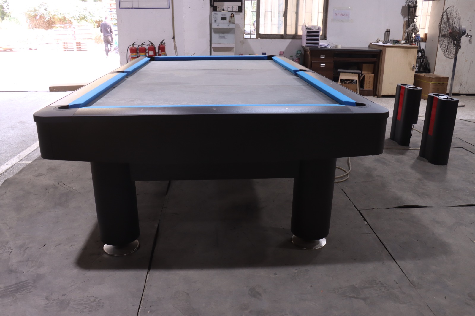 VG 9FT Slate Marble Pool Table-Blue - Image 3