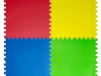 Red, Blue, Green,Yellow interlock foam flooring 1 SQM, 2cm thick